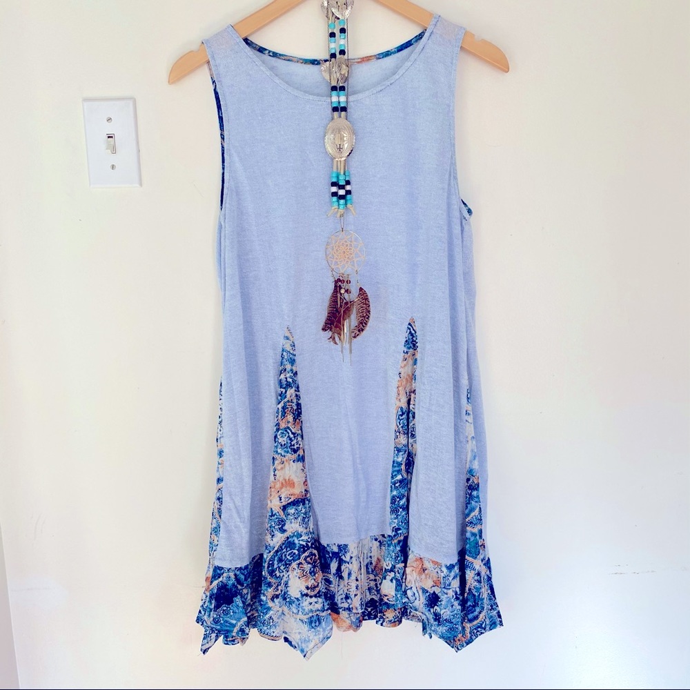 Boho Style Mini Dress / Top